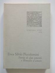 Libro usato in vendita Storia di due amanti e Rimedio d’amore Enea Silvio Piccolomini - PAPA Pio II