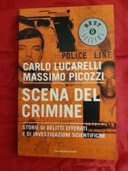 Libro usato in vendita Scena del crimine Carlo Lucarelli e Massimo Picozzi