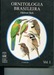 Libro usato in vendita Ornitologia brasileira Helmut Sick