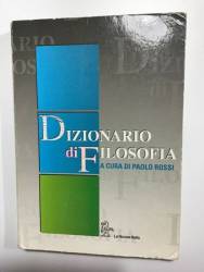 Libri usati in dono Dizionario di filosofia Paolo Rossi
