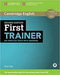 Libro usato in vendita FIRST TRAINER SIX PRACTICE TESTS WITH ANSWERS 2nd EDITION WITH DOWNLOADABLE AUDIO Peter May