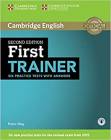 Libri scolastici FIRST TRAINER SIX PRACTICE TESTS WITH ANSWERS 2nd EDITION WITH DOWNLOADABLE AUDIO Peter May