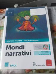 Libro usato in vendita Mondi narrativi Maurizia Franzini Vittoria Longoni