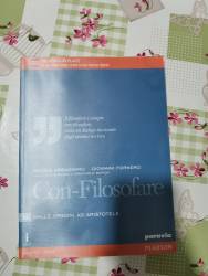 Libro usato in vendita Con Filosofare Abbagnano-Fornero