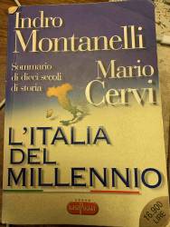 Libro usato in vendita L'Italia del Millennio Indro montanelli  e Mario Cervi