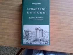 Libro raro Stradario Romano. Dizionario storico etimologico-topografico Benedetto Blasi
