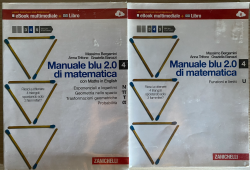 Libro usato in scambio Manuale blu 2.0 di matematica Bergamini, Trifone, Barozzi