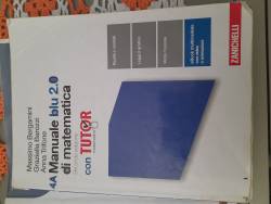 Libro usato in vendita Manuale blu 2.0 di matematica 4A +4B Bergamini, Barozzi, Trifone