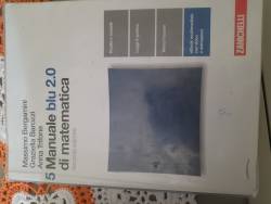 Libro usato in vendita Manuale blu 2.0 di matematica 5 Bergamini,  Trifone Barozzi