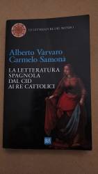 Libro usato in vendita La letteratura spagnola dal cid ai re cattolici Alberto Vàrvaro