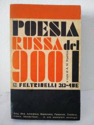 Libro usato in vendita Poesia russa del 900 a.m. ripellino