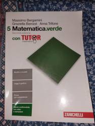 Libro usato in vendita Matematica Verde 5 - Seconda Edizione con Tutor Massimo Bergamini, Graziella Barozzi, Anna Trifone