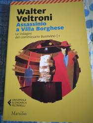 Libro usato in vendita Assassinio a Villa Borghese Walter Veltroni