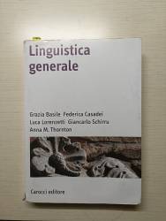 Libro usato in vendita Linguistica Generale Grazia Basile, Federica Casadei