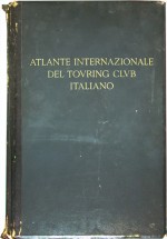 Libro raro Atlante Internazionale TCI Touring Club Italiano